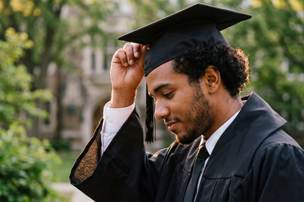 Know That a Degree Sometimes Comes Up Later, Not First